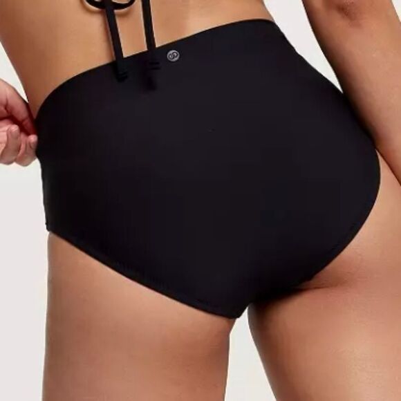 1172 NWT CALIA Women's High Waisted Side Twist Swim Bottoms - Picture 2 of 6